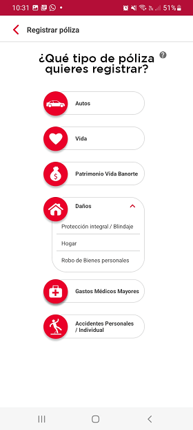 Cómo puedo registrar mi póliza de Seguro de Daños Banorte