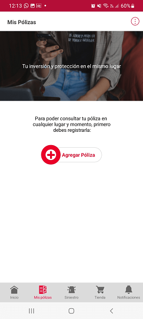Agregar Póliza en la App Seguros Banorte